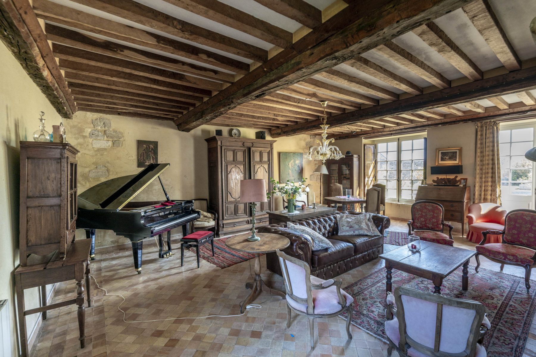 Le salon du prieuré